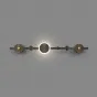 Настенный светильник LIDDA L88 Brass от ImperiumLoft