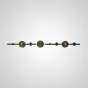 Настенный светильник LIDDA L88 Brass от ImperiumLoft