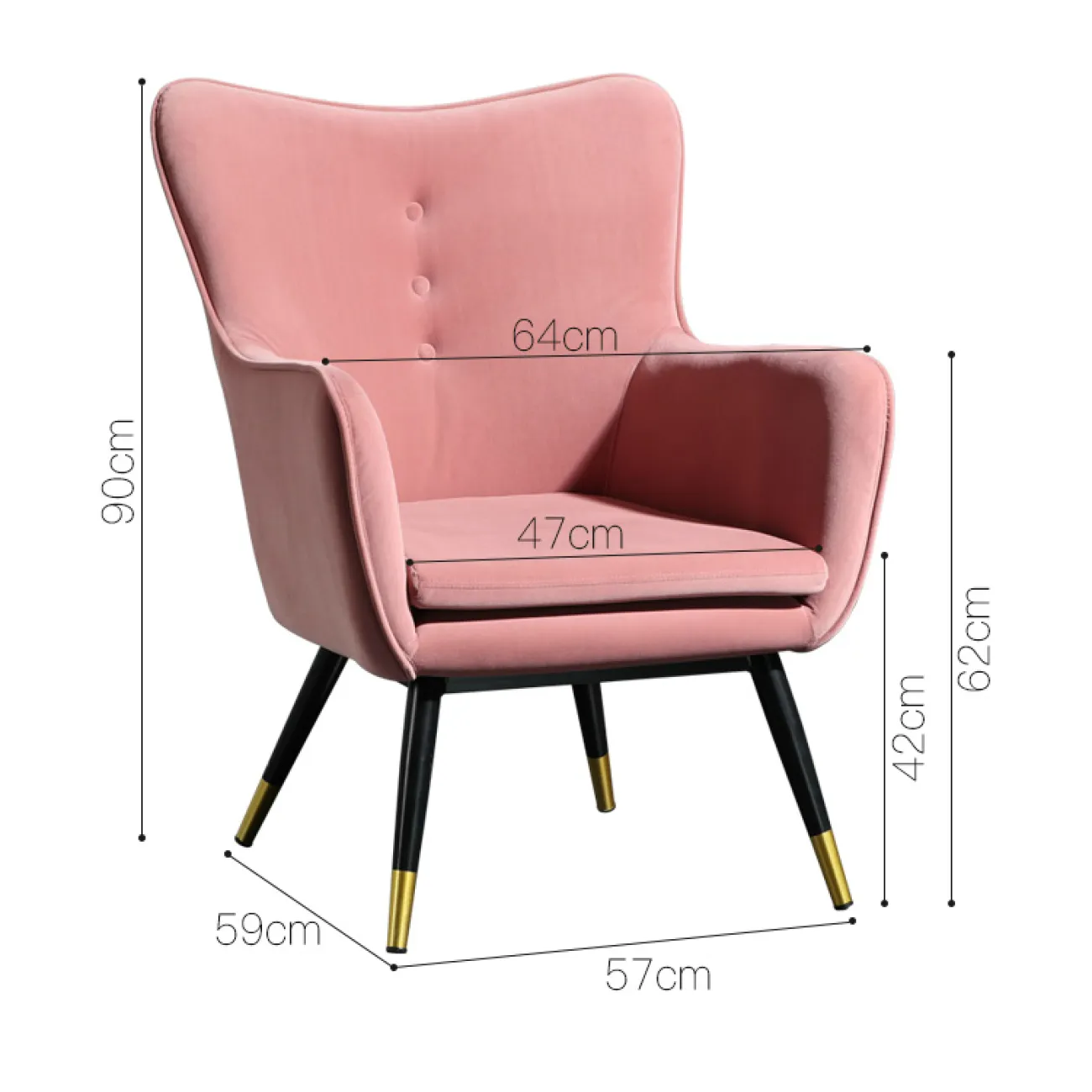 Дизайнерское кресло LaLume-KK00280 Дизайнерское кресло LaLume-KK00280