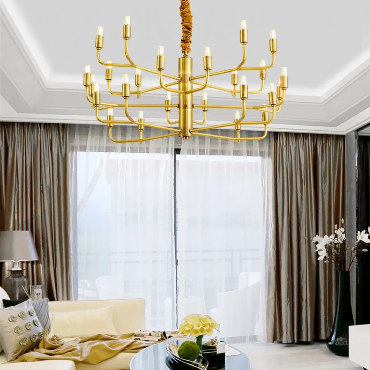 Подвесная люстра TYLER D70 от ImperiumLoft