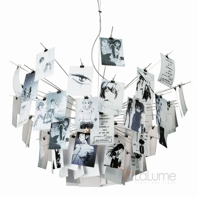 Светильник Zettel Z 5 Ingo Maurer comics designed by Ingo Maurer in 1997 от LaLume