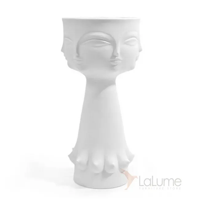 Дизайнерская скульптура  женщины ваза LaLume-SKT00173