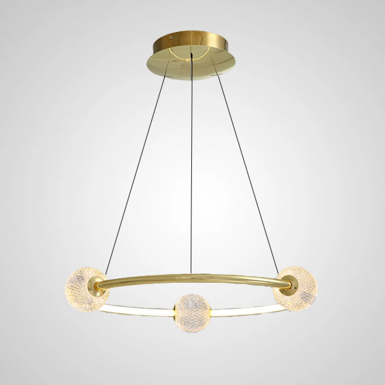 Подвесная люстра STORMS CH D89 D68 Chrome от ImperiumLoft