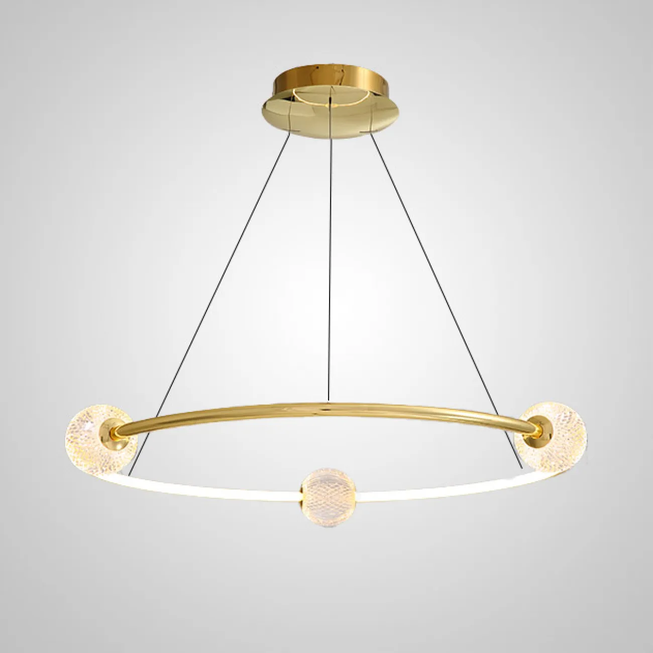 Подвесная люстра STORMS CH D89 D68 Chrome от ImperiumLoft