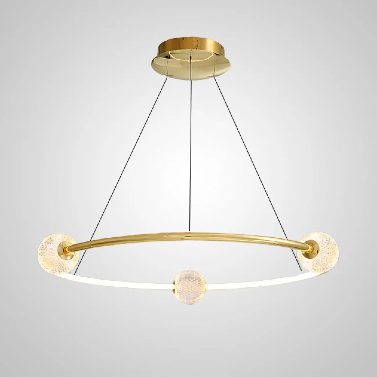 Подвесная люстра STORMS CH D68 Gold от ImperiumLoft