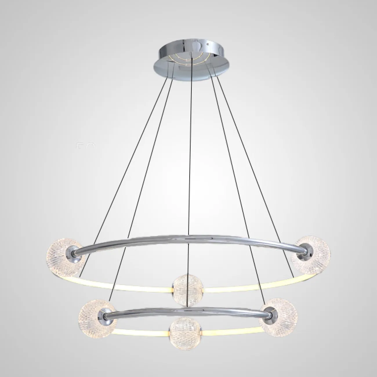 Подвесная люстра STORMS CH D68 Gold от ImperiumLoft