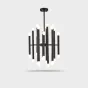 Подвесная рядная люстра CONSTA от ImperiumLoft