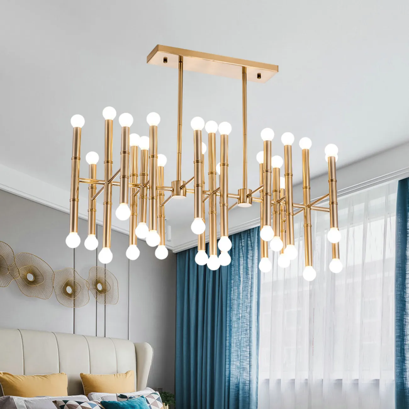 Подвесная рядная люстра CONSTA от ImperiumLoft