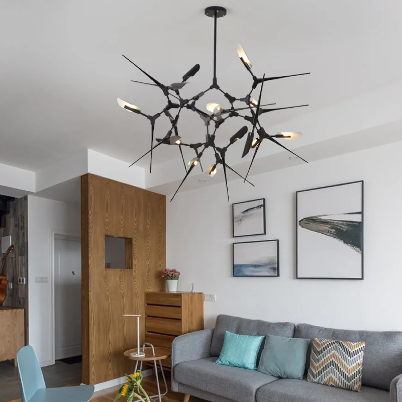 Дизайнерская люстра SPIKE AND THORN от ImperiumLoft