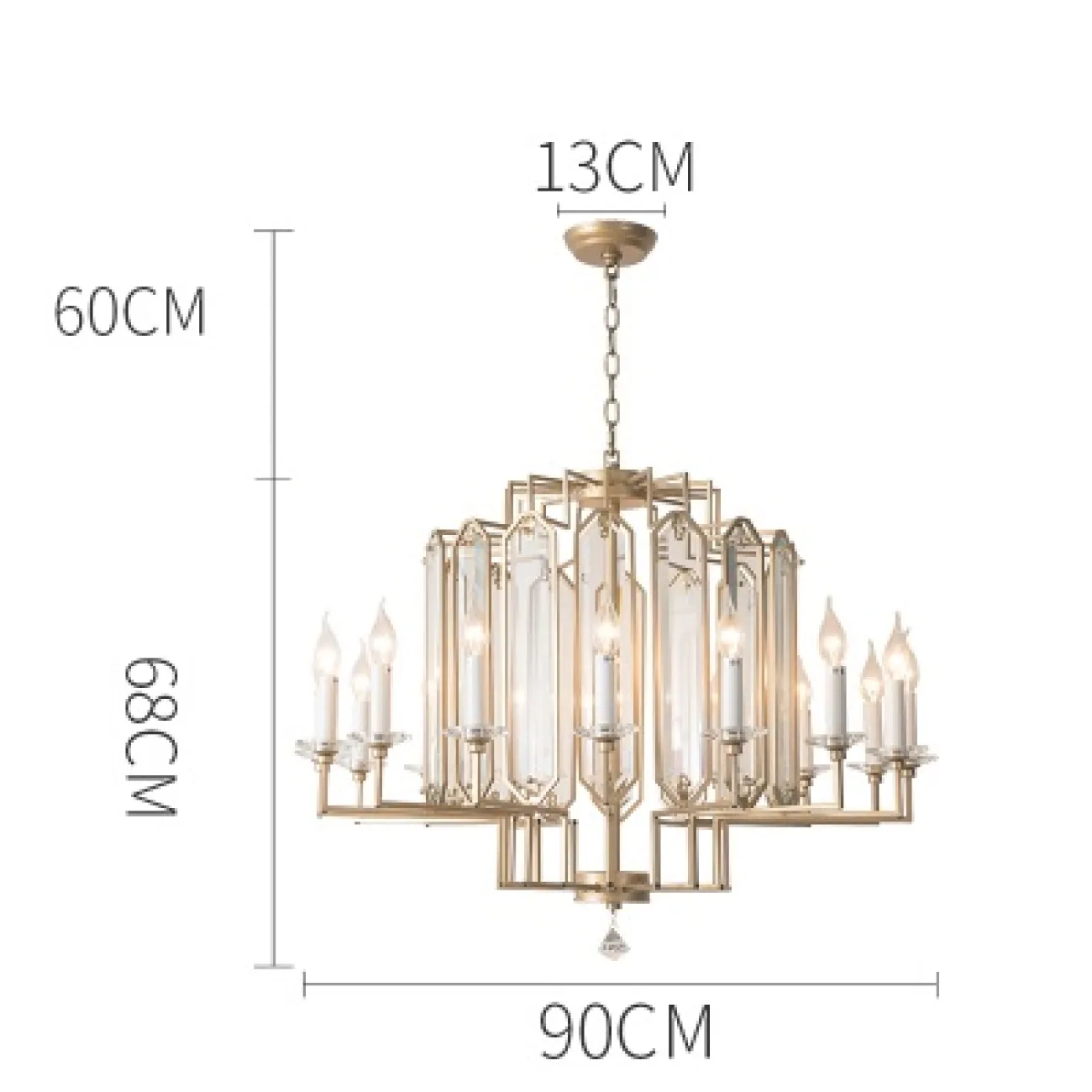 Люстра Phube 16 lamps от ImperiumLoft
