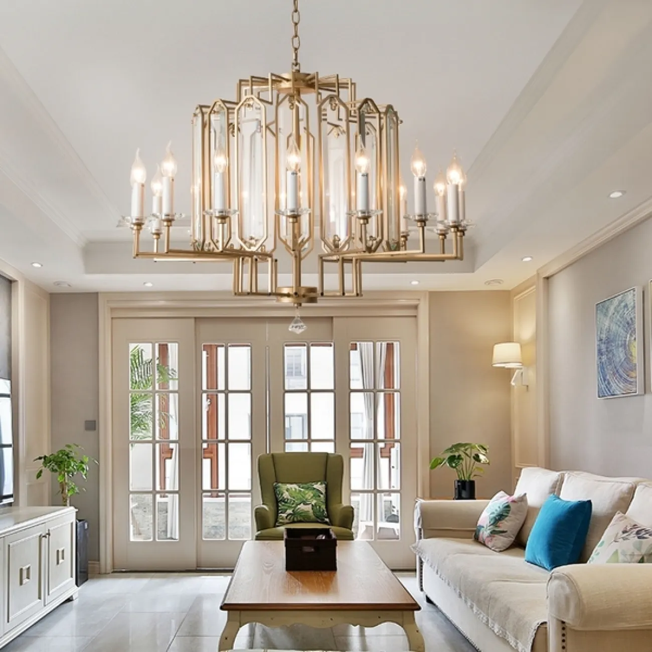 Люстра Phube 30 lamps от ImperiumLoft