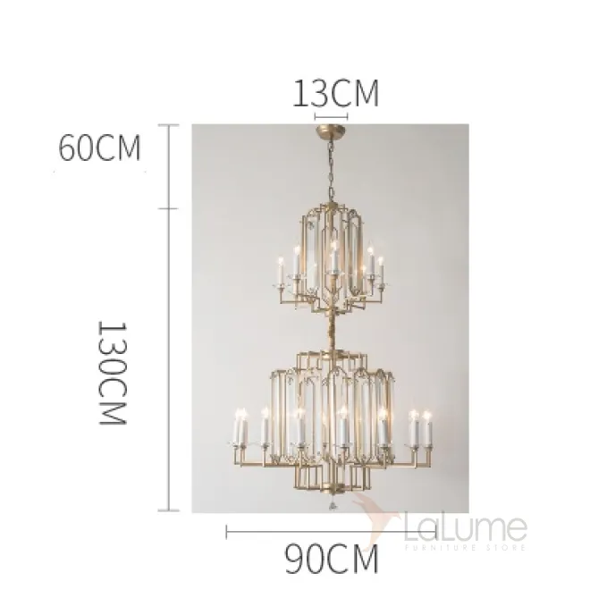 Люстра Phube 24 lamps от ImperiumLoft