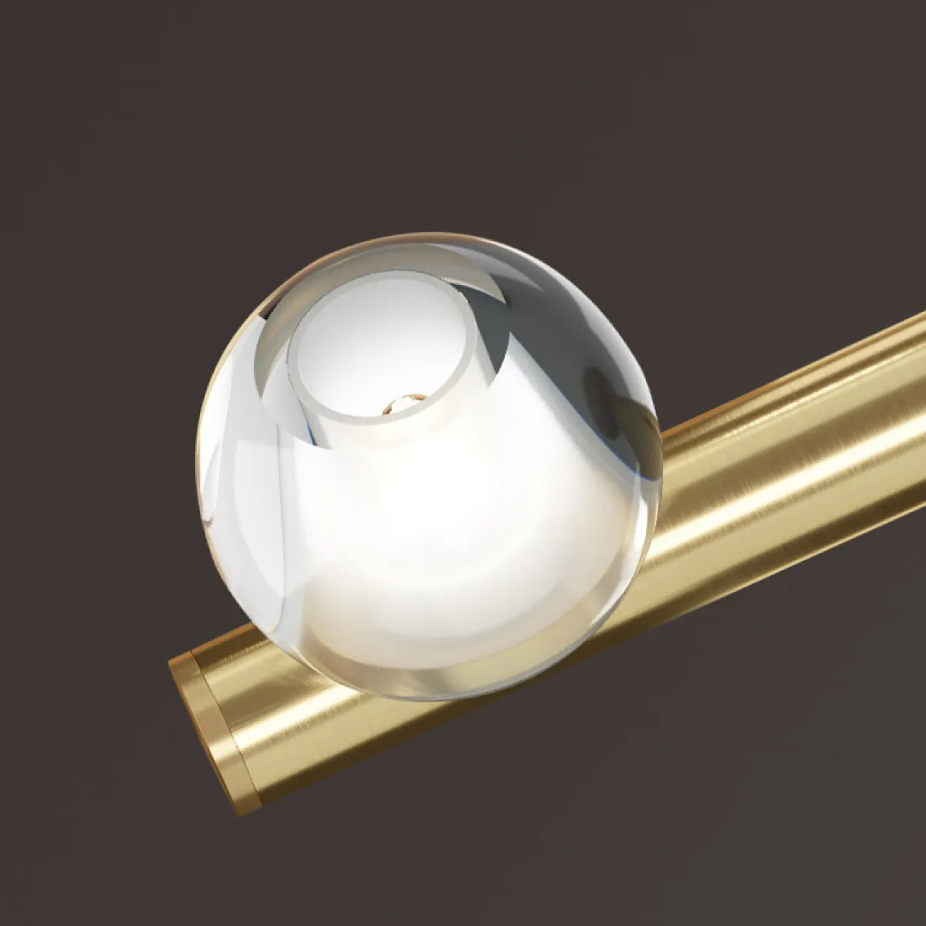 Настольная лампа ILIANA TAB Brass Black от ImperiumLoft