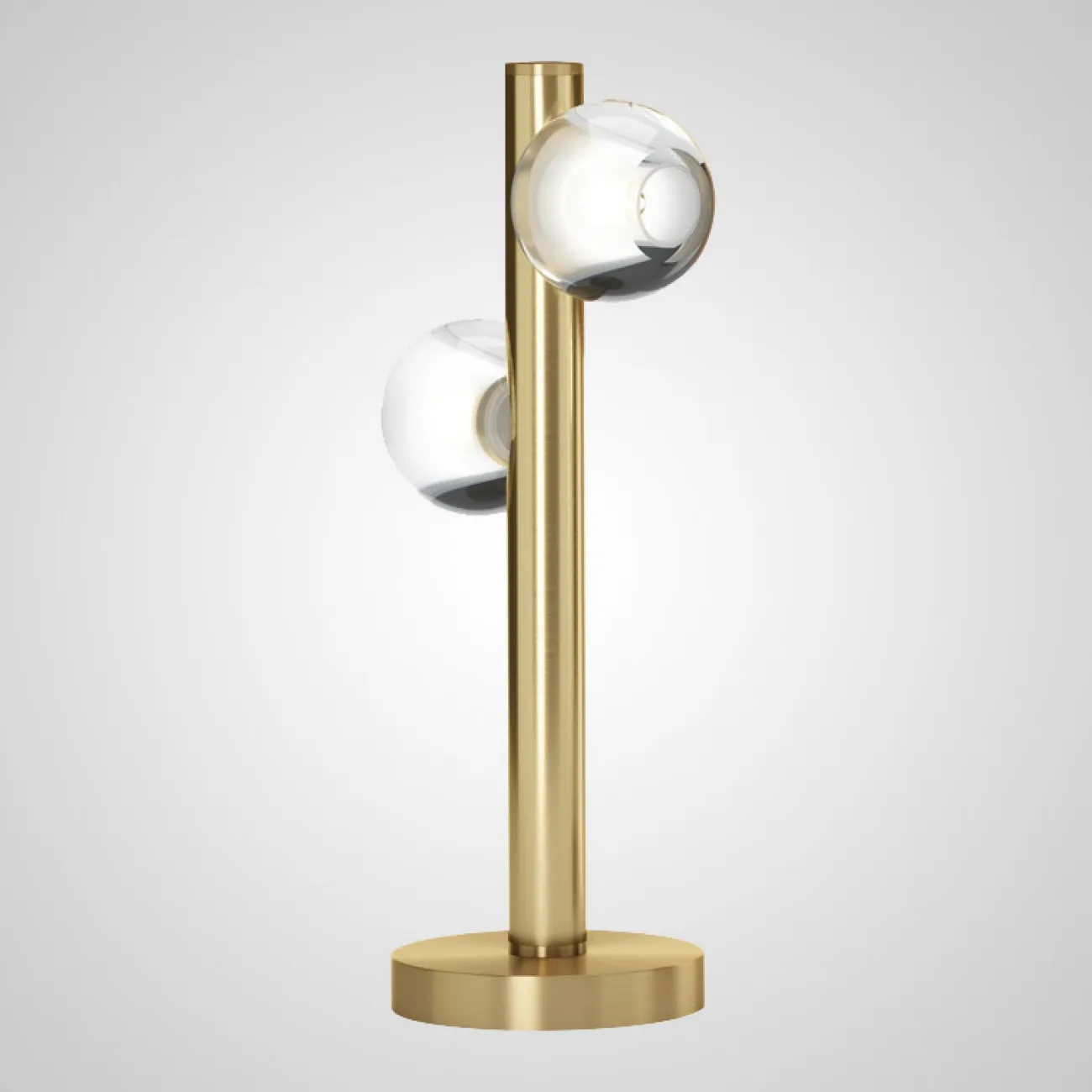 Настольная лампа ILIANA TAB Brass Black от ImperiumLoft