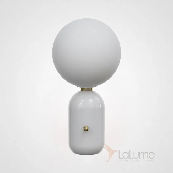 Настольная лампа Parachilna Aballs white (D25)