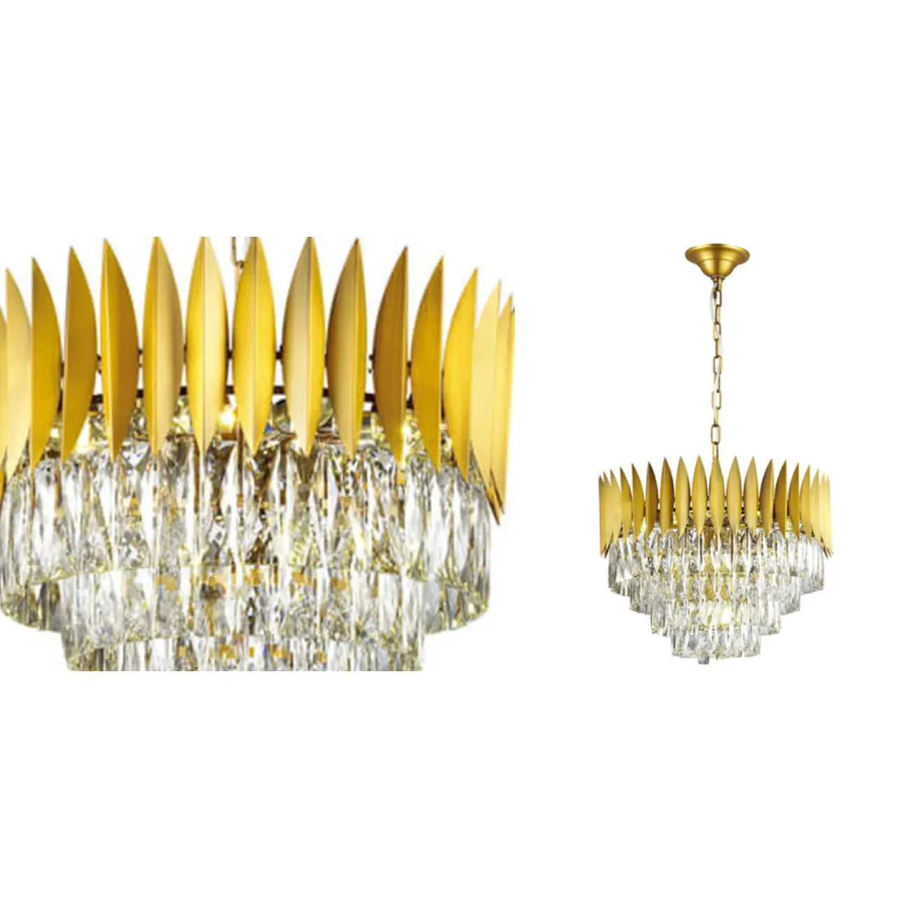 Люстра KEBO KING CHANDELIER four cascades D 55