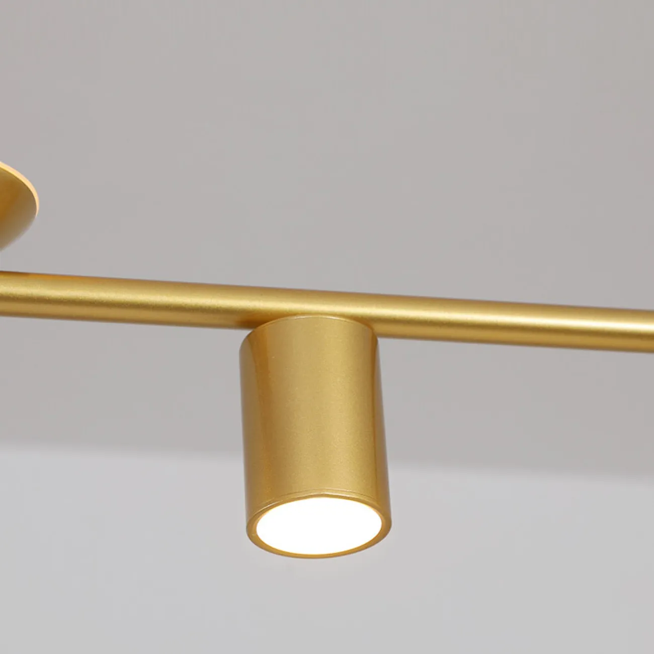 Подвесной светильник HETLEY L120 Gold Black от ImperiumLoft