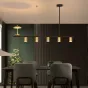 Подвесной светильник HETLEY L120 Gold Black от ImperiumLoft