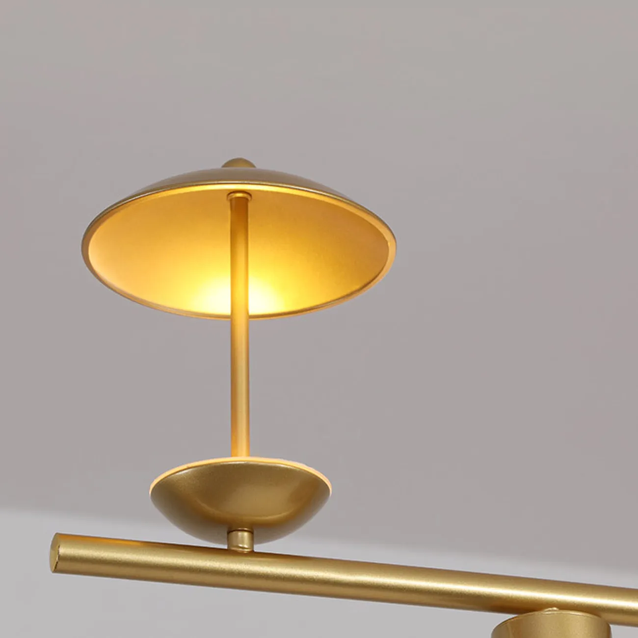 Подвесной светильник HETLEY L120 Gold Black от ImperiumLoft