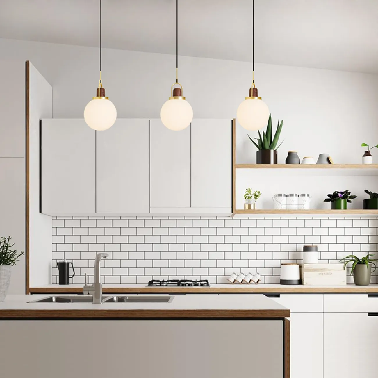 Подвесной светильник Arc Globe Шар D30 от ImperiumLoft