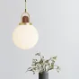 Подвесной светильник Arc Globe Полусфера D25 от ImperiumLoft