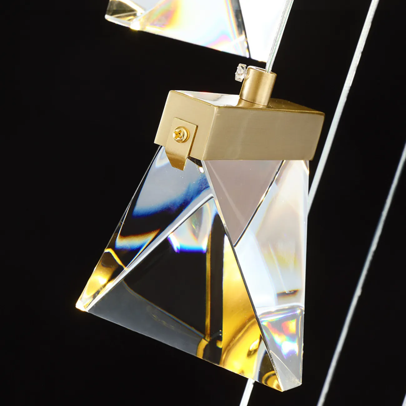 Подвесной светильник ALDIS brass 4000К от ImperiumLoft