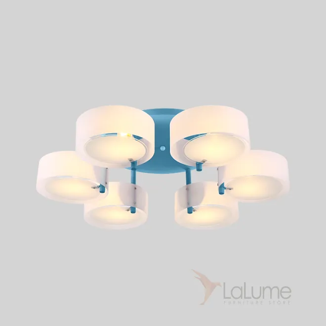 Потолочная люстра HEDDA D73 6 lamps Blue от ImperiumLoft