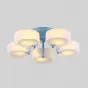 Потолочная люстра HEDDA D73 5 lamps Blue от ImperiumLoft