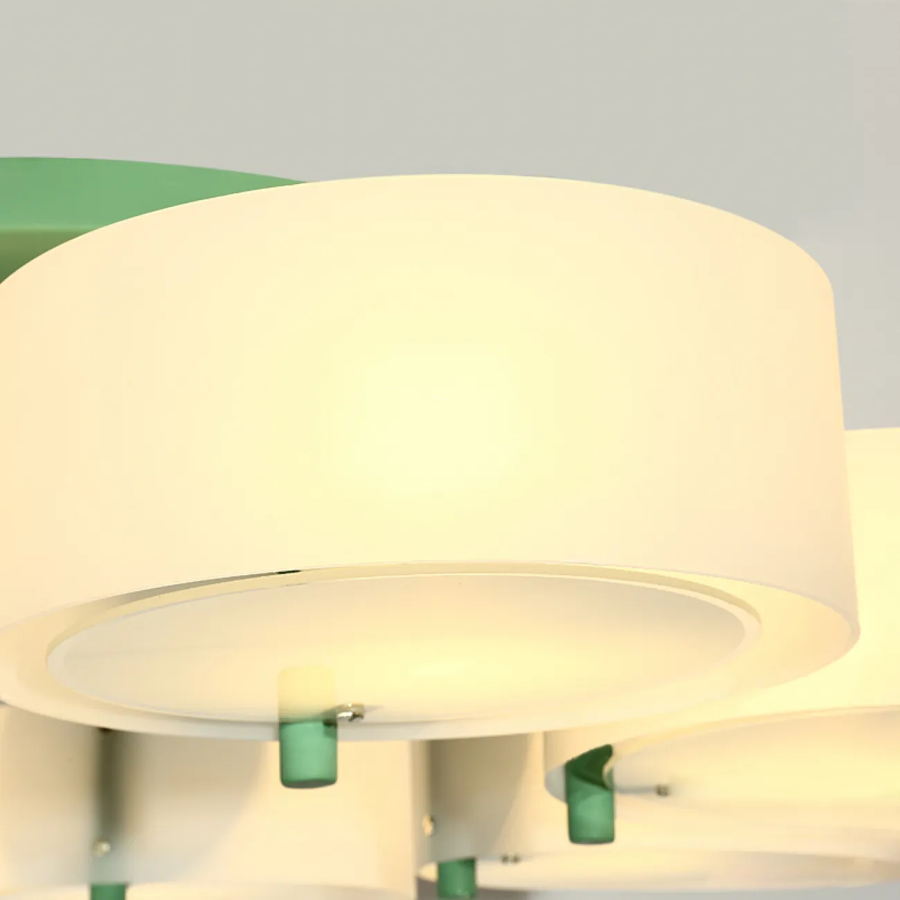 Потолочная люстра HEDDA D86 Green от ImperiumLoft