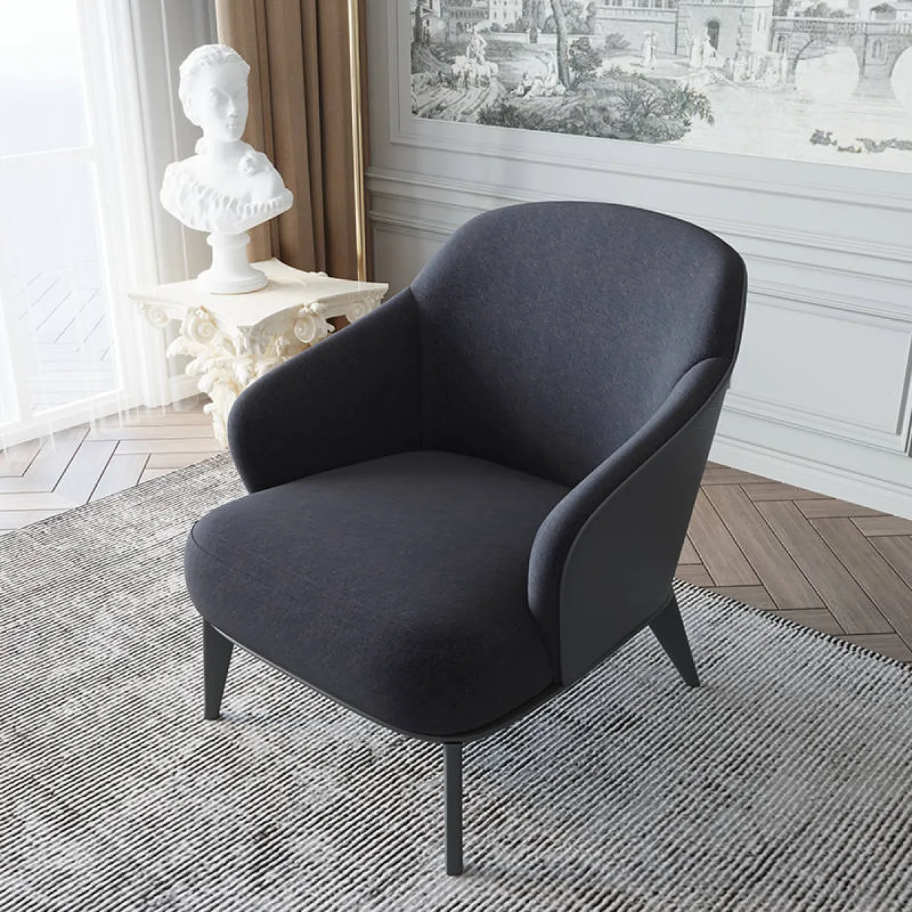 Дизайнерское кресло LaLume-KK00260 Дизайнерское кресло LaLume-KK00260