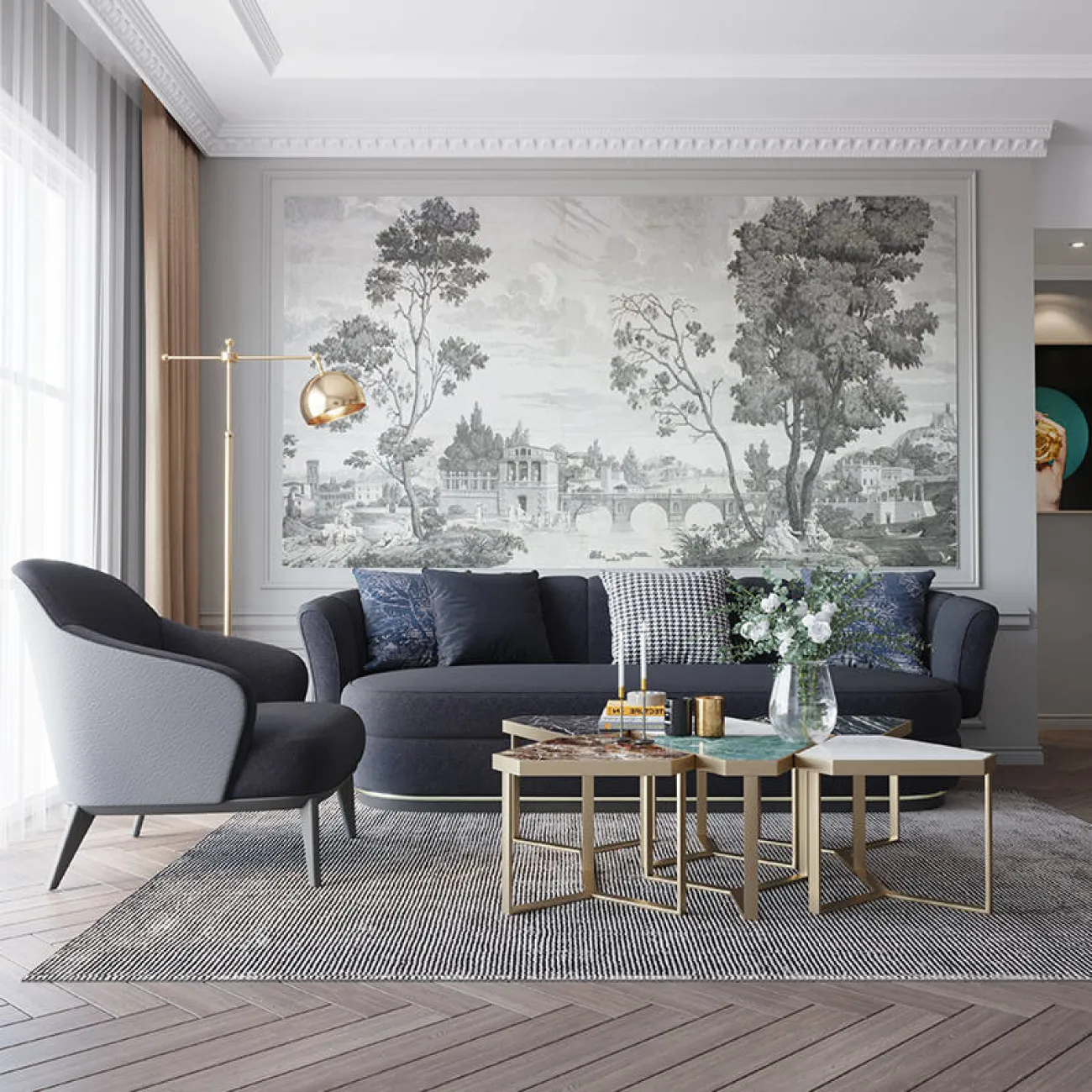 Дизайнерское кресло LaLume-KK00260 Дизайнерское кресло LaLume-KK00260