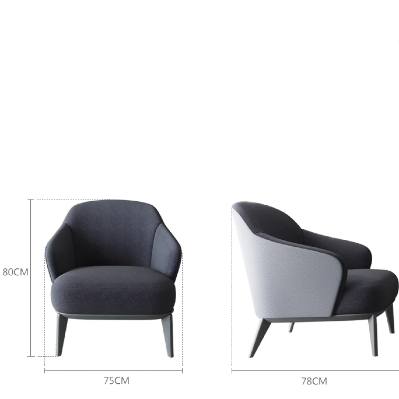 Дизайнерское кресло LaLume-KK00260 Дизайнерское кресло LaLume-KK00260