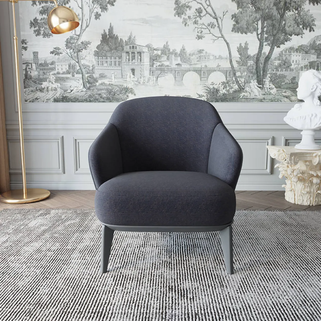 Дизайнерское кресло LaLume-KK00260 Дизайнерское кресло LaLume-KK00260