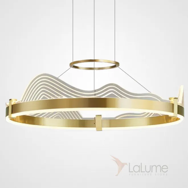 Подвесная люстра DIGNITY D100 Brass от ImperiumLoft