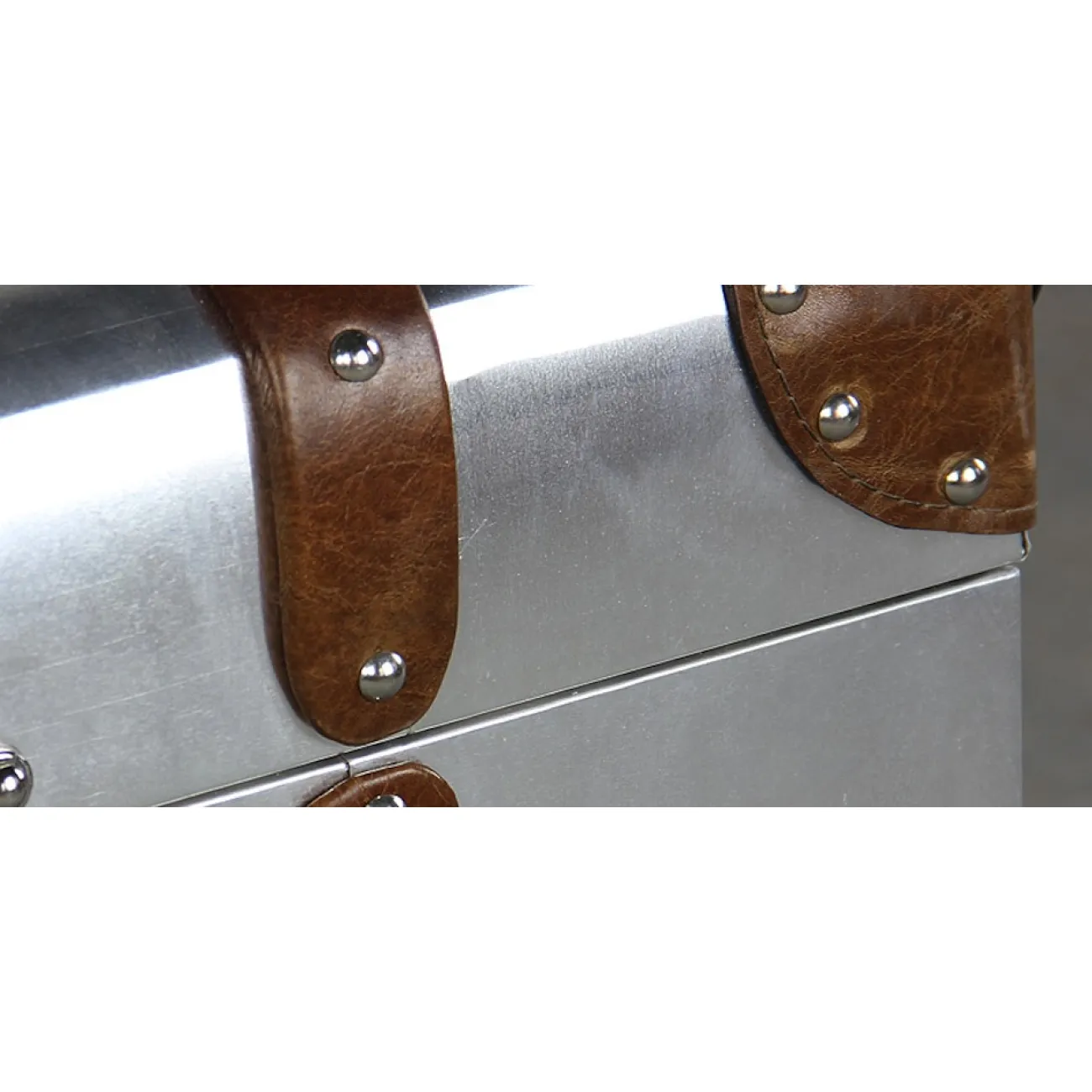 Сундук Trunks in Polished Aluminum Restoration Hardware от LaLume