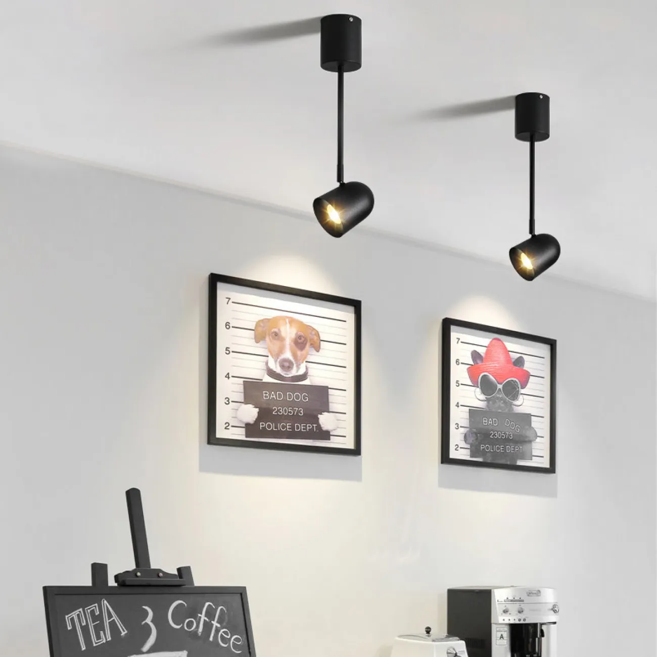 Точечный светильник MATRIX L1 Black от ImperiumLoft
