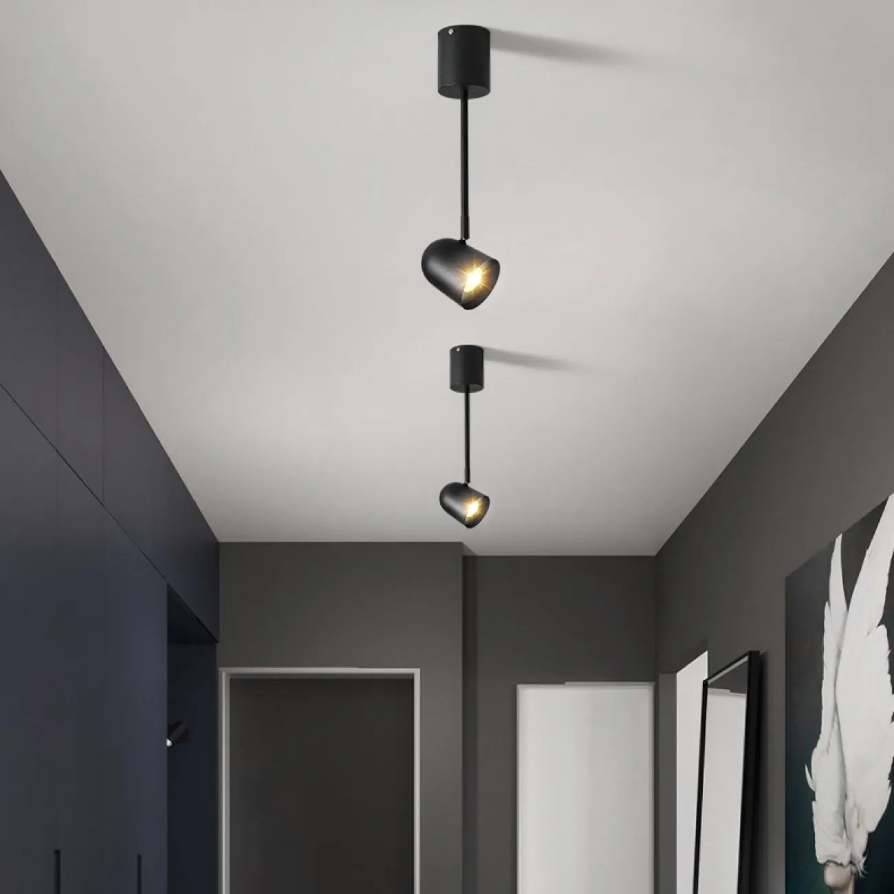 Точечный светильник MATRIX L1 Black от ImperiumLoft