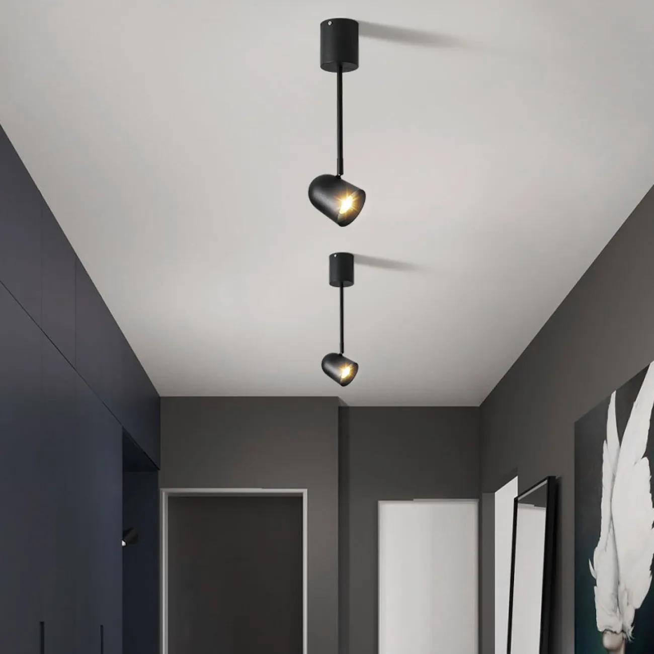 Точечный светильник MATRIX L1 Nickel от ImperiumLoft