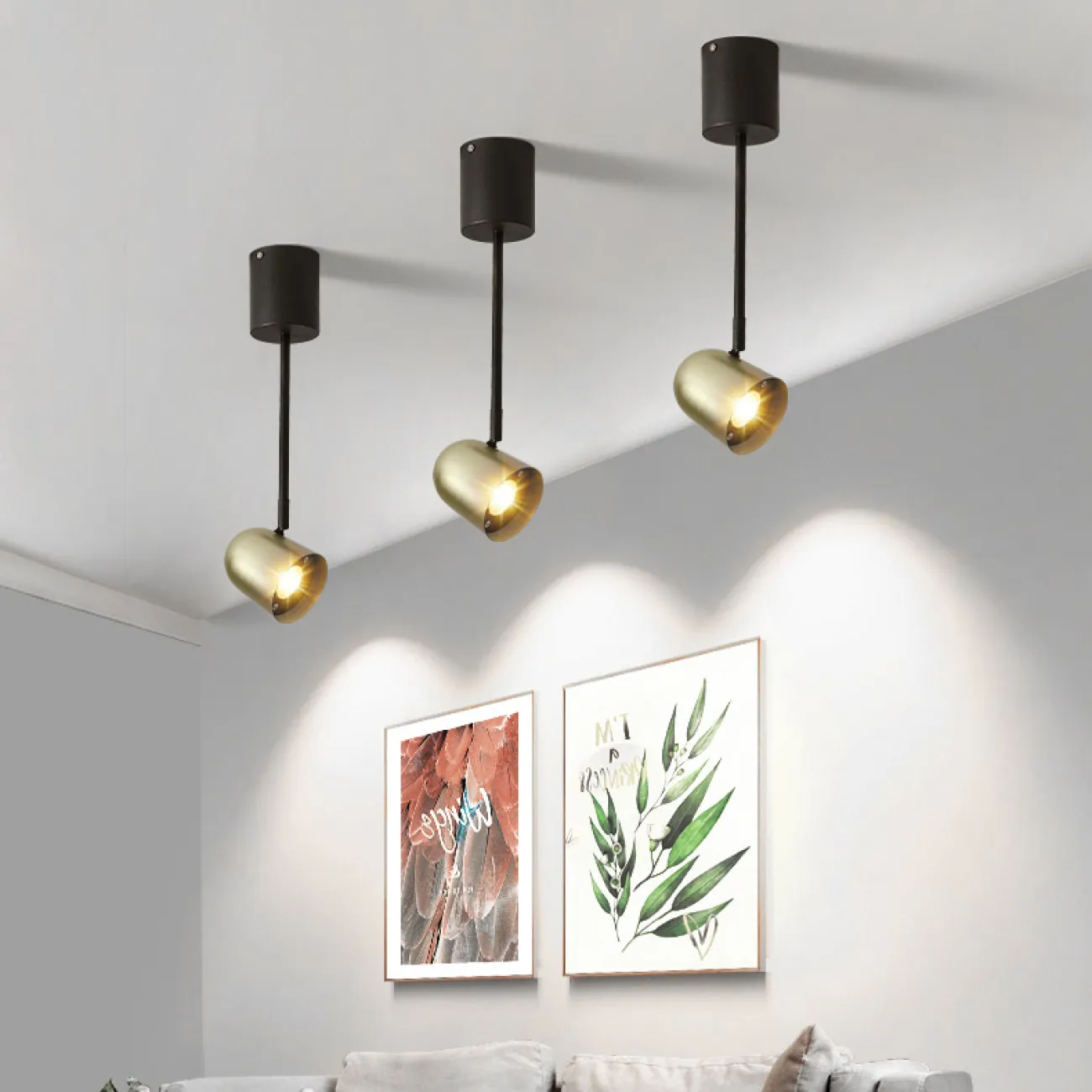 Точечный светильник MATRIX L1 Nickel от ImperiumLoft