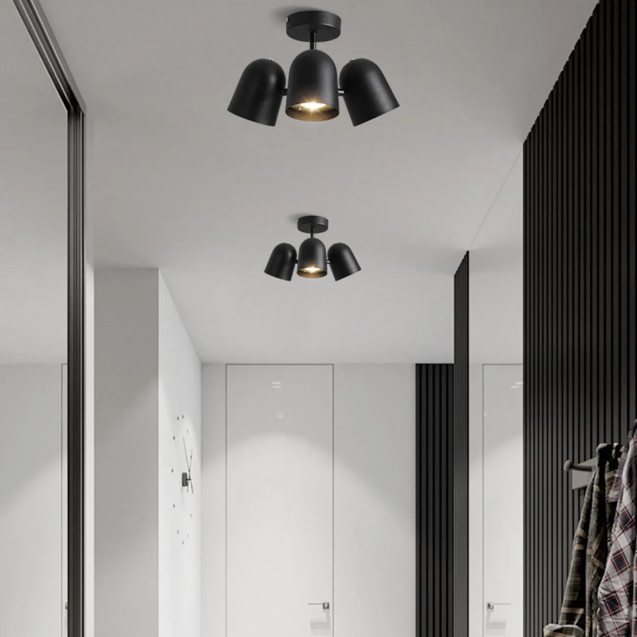 Точечный светильник MATRIX L1 Black от ImperiumLoft