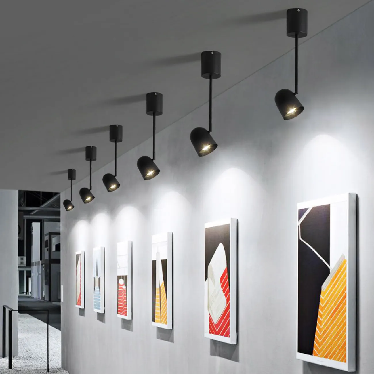 Точечный светильник MATRIX L1 Nickel от ImperiumLoft