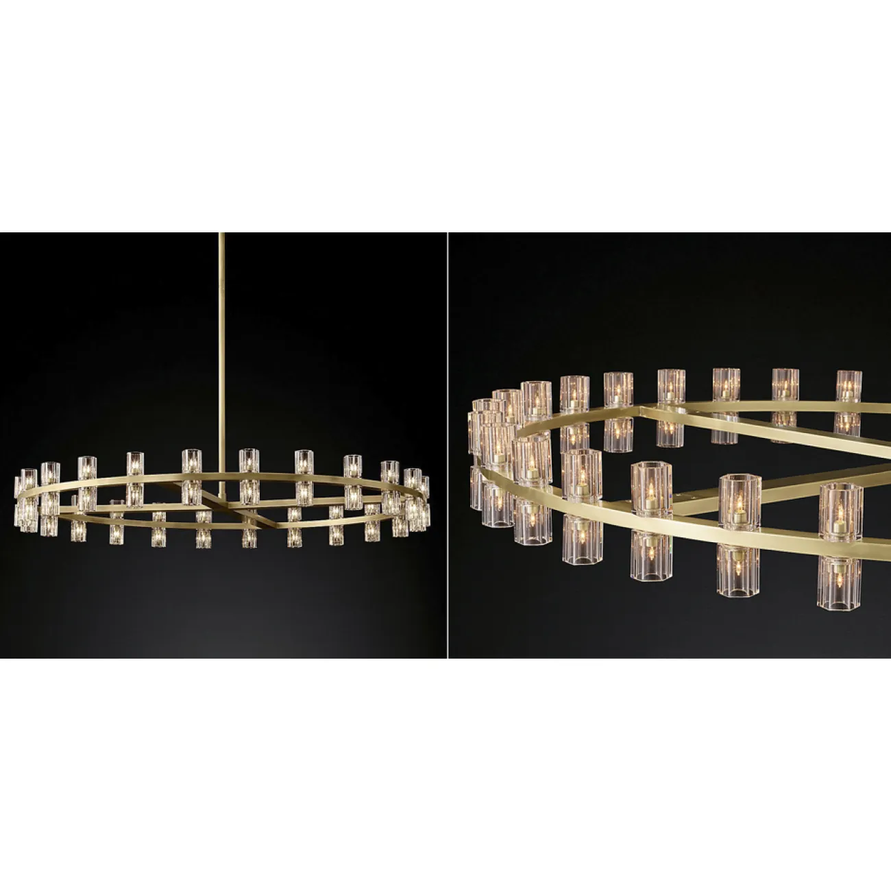 Люстра Restoration Hardware Arcachon Round Chandelier