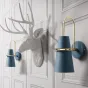 НАСТЕННЫЙ СВЕТИЛЬНИК БРА REINAR WALL Синий от ImperiumLoft
