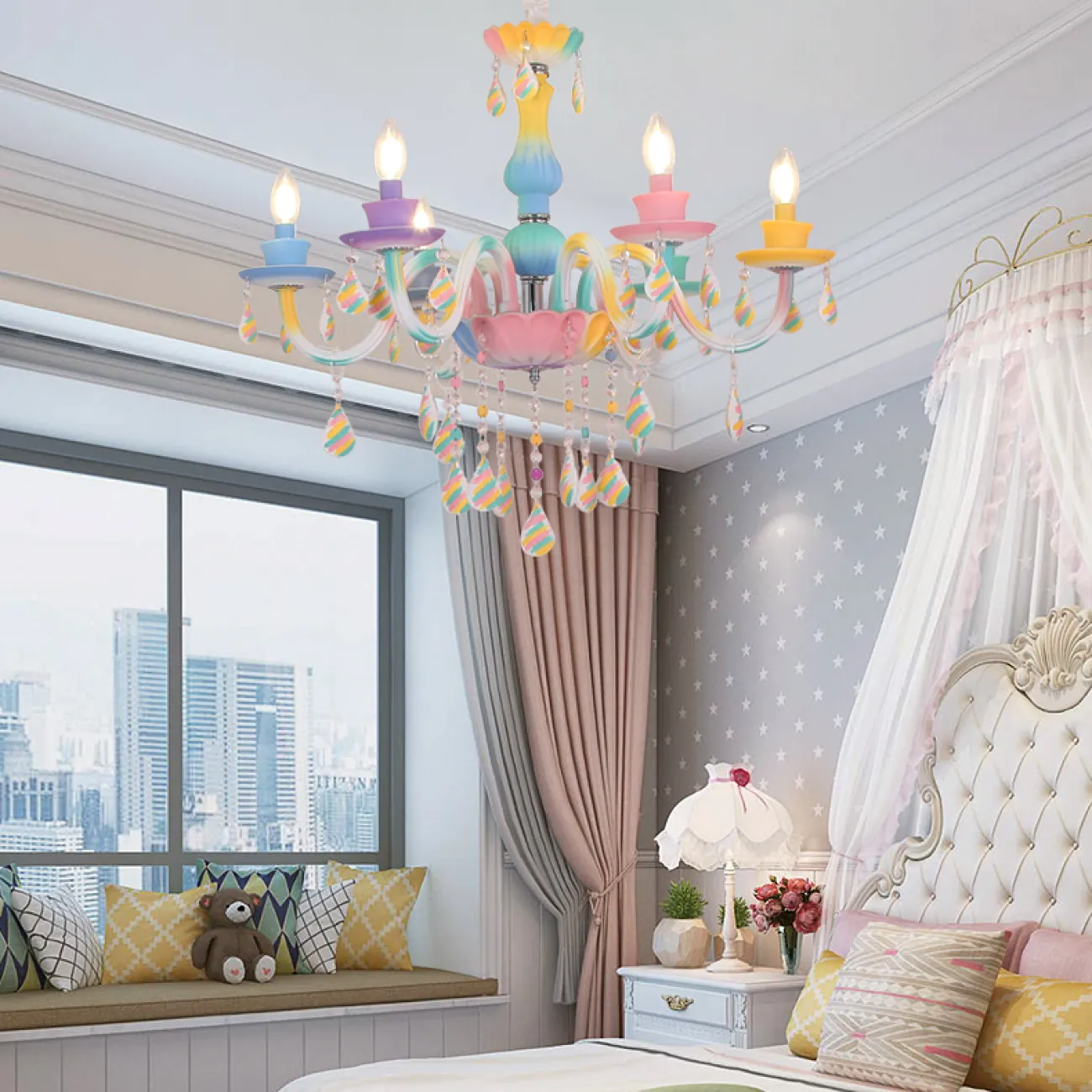 Подвесная люстра RAINBOW 2 от ImperiumLoft