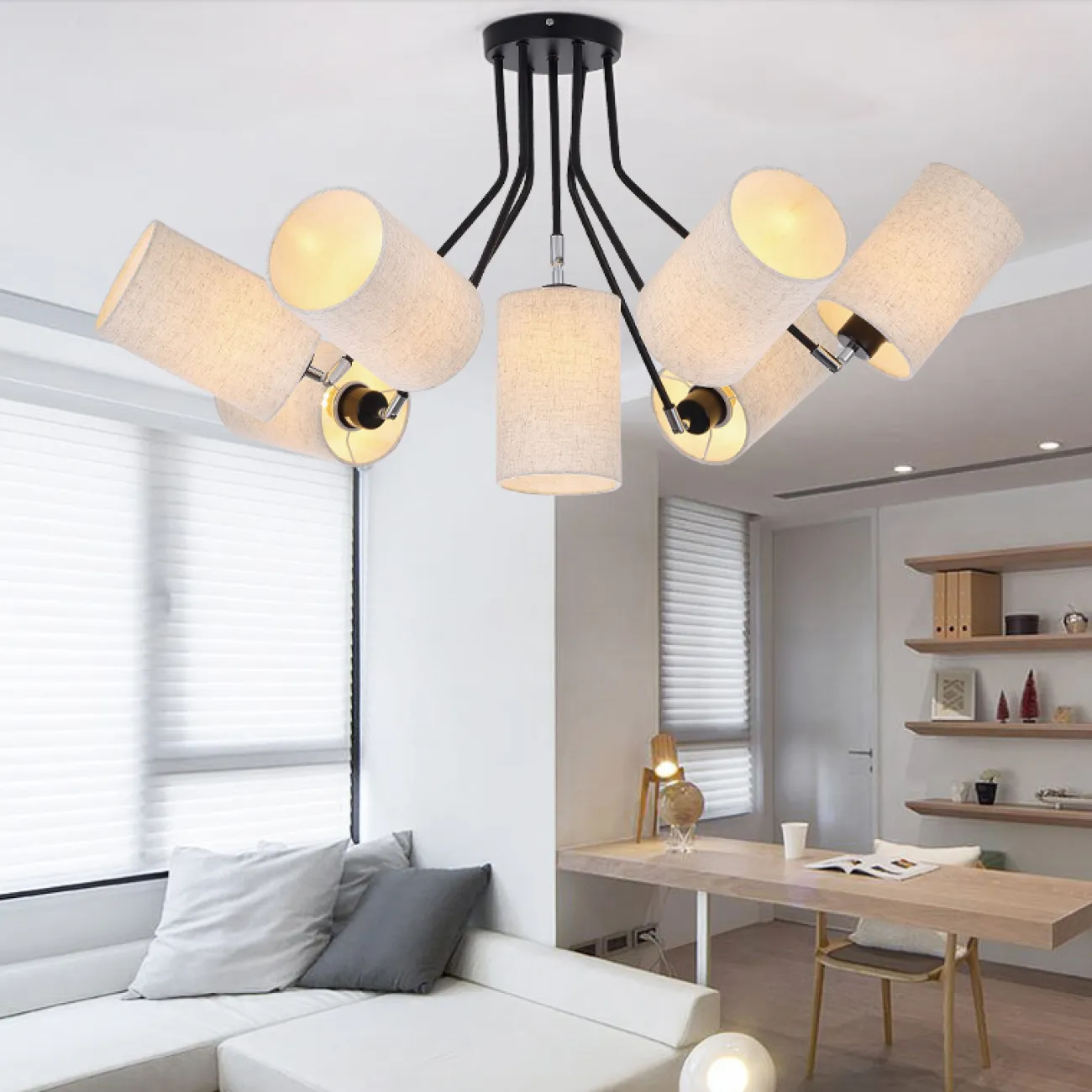 Люстра на штанге SCENE от ImperiumLoft