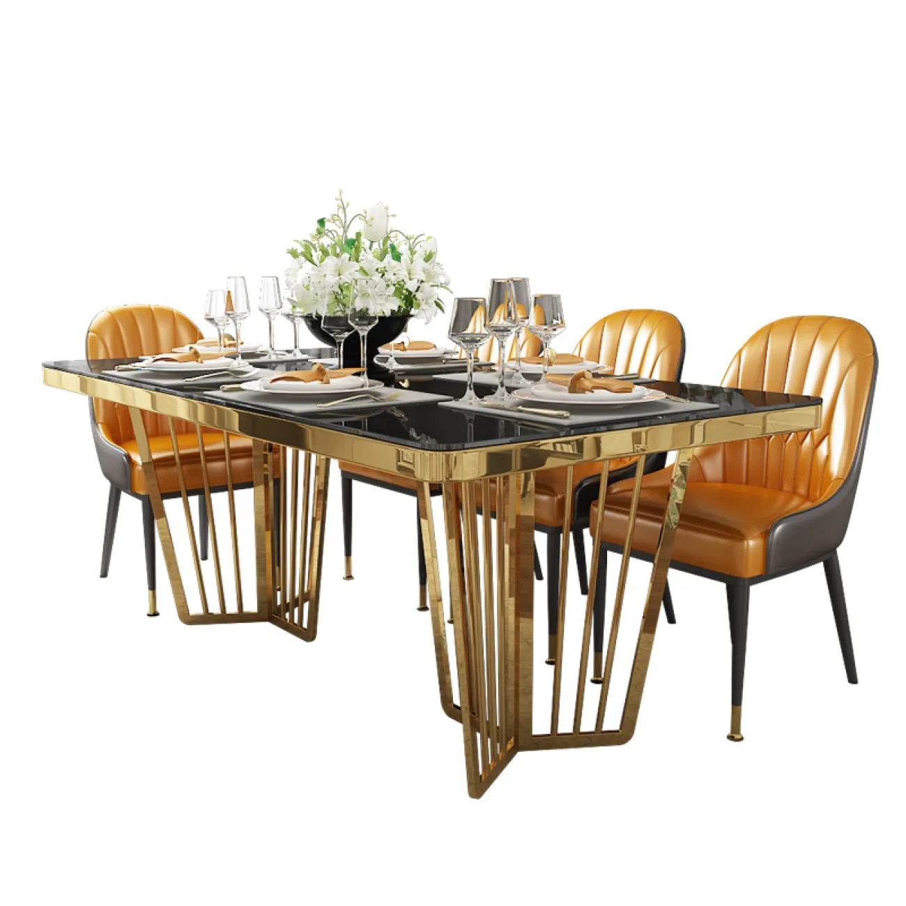 Дизайнерский обеденный стол LaLume-AZ00307 Дизайнерский обеденный стол LaLume-AZ00307