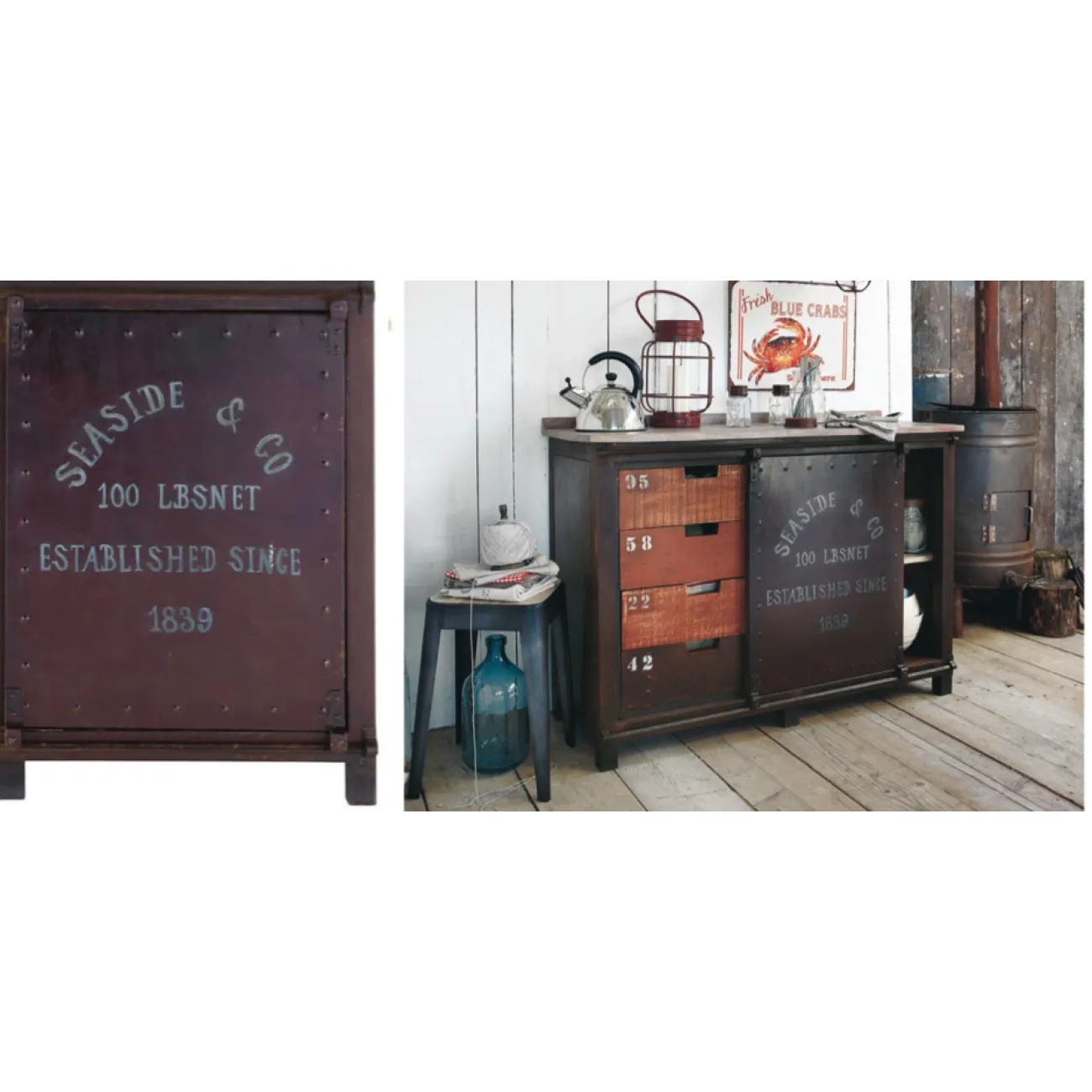 Буфет Industrial Rust Iron Buffet от LaLume