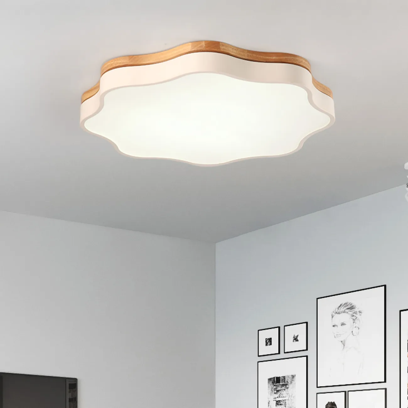 Потолочный светильник FLORA D55 Green от ImperiumLoft