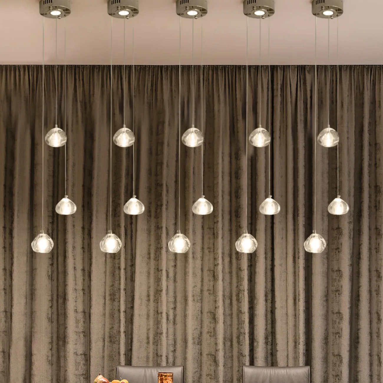 Подвесная люстра METEORA 7 от ImperiumLoft Подвесная люстра METEORA 7 от ImperiumLoft