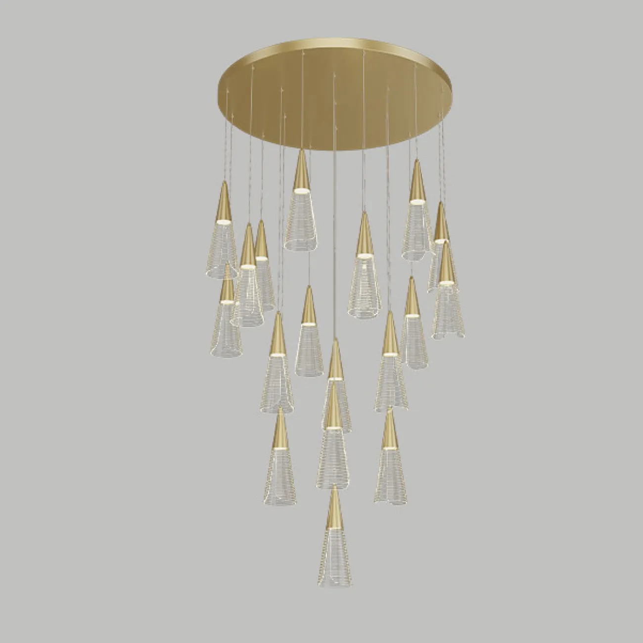 Подвесной светильник MANDORA L3 Black Планка от ImperiumLoft Подвесной светильник MANDORA L3 Black Планка от ImperiumLoft